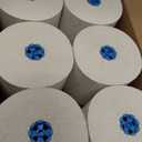 Scott Professional High-Capacity Hard Roll Paper Towels, Bulk (25702), Hardwound, Elevated Design, Absorbency Pockets, White, for ScottBrand Blue Core Dispensers (6 Rolls at 1,150' Each, 6,900'/Case)
