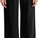 NIMIN High Waisted Work Pants for Women Business Casual Outfits 2026 Office Dress Pants Trousers with Pockets, Black, Medium