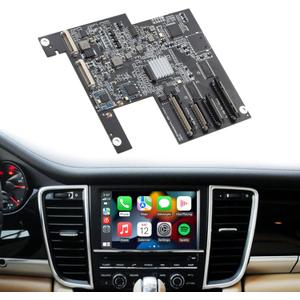 ISUDAR 2023 New PCM 3.1 Wireless Carplay & Android Auto Module for Porsche Panamera Cayenne Macan Cayman Boxster 911 718 Support Reverse Camera Parking Sensor Mirror Link Steering Wheel Control