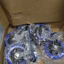 4 Inch Caster Wheels Heavy Duty Stem Caster 2000Lbs, Threaded Stem Casters 1/2"-13 x 1(Stem Diameter 1/2", Stem Length 1"), Swviel Locking Caster Set of 4, Industrial Castor Wheels for Cart,Furniture