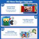 Fidget Blanket for Adults with Dementia, Alzheimer's Sensory Activities for Seniors, Autistic Children Fidget Toys & Toddler Busy Board, Gifts for People with Dementia