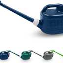 1 Gallon Watering Can, Garden Watering Can Outdoor, Plant Water Can with Removable Long Spout and Stainless Steel Sprinkler Head, Plastic Indoor Watering Cans for Gardening Flower Plants