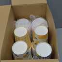 100 Pcs 12 Oz Capri Lemon Disposable Coffee Cups with Lids Yellow Lemon Paper Drinking Cup for Hot Cold Beverage Drink Juices for Lemonade Stand Supplies Summer Party Bride Shower