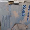 Sosh Auto Open Lid Bidet Seat, Smart Max Electric Toilet Seat with Instant Warm Water, Dryer, Front and Rear Wash, Remote Control, Self-Cleaning Nozzle, Eco Mode