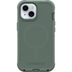 OtterBox Defender MagSafe Case for iPhone 17e, 16e, iPhone 15, iPhone 14, iPhone 13 7X Military-Grade Drop Protection, Rugged Grip Texture, Strap Anchors, Port Covers Non-Retail Packaging Green