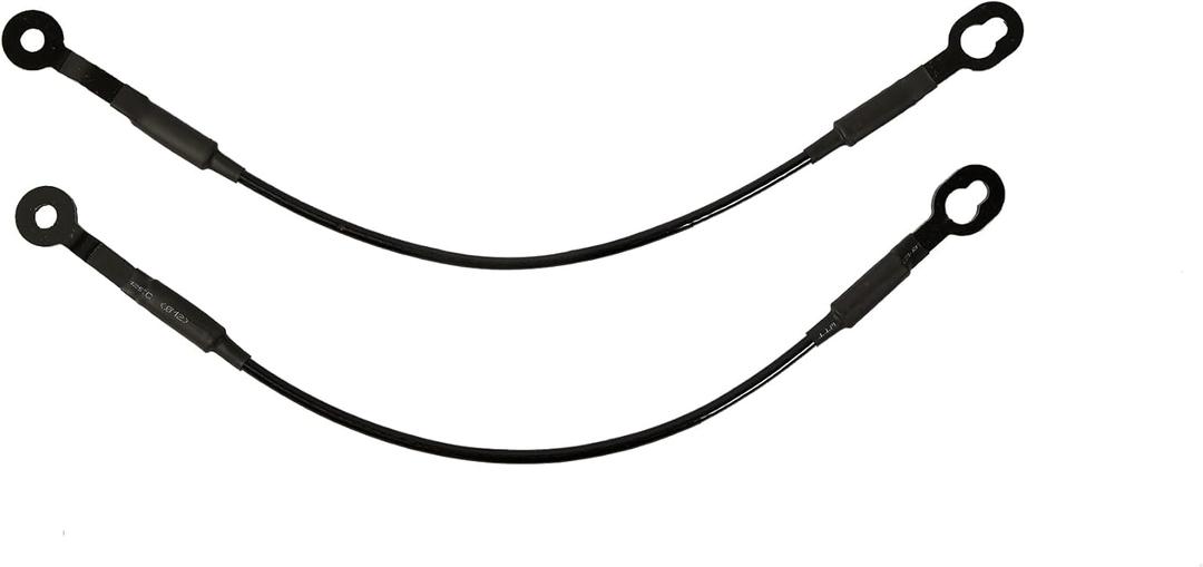 Rear Truck Tailgate Tail Gate Support Cable Replacement for Chevrolet S-10 S10, 2 Pcs 38534 15683449