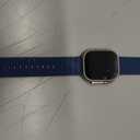 Apple Watch Ultra 2 [GPS + Cellular, 49mm] - Titanium Case with Blue Ocean Band, One Size