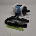Dog Dryer for Pet Grooming, High Velocity Pet Hair Dryer with Heater, Adjustable Speed, 3 Nozzles and a Comb, Blue