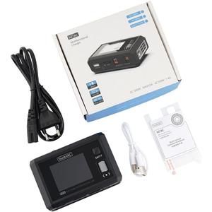 New ToolkitRC M7AC 100W AC / 300W DC Input XT60 XT30 Output Multifunction Suppot Dual Smart Charger Signal Tester Drone Charge for Model Aircraft Drone Charge US Plug
