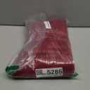 JIUZHEN Christmas Blackout Curtains for Bedroom - Thermal Insulated Room Darkening Rod Pocket Curtains for Living Room, Set of 2 Panels with Tiebacks, 42 x 84 Inch Length, Burgundy