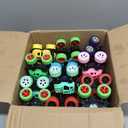 24 Pack Mini Monster Trucks Toys for Boys Girls Aged 3 and Above, Pull Back Truck Push and Go Friction Powered Car Toys Monster Truck Party Favors Birthday Decorations Classroom Prizes for Kids