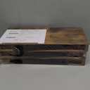 QEEIG Floating Shelves for Wall Bathroom Shelf Bedroom Kitchen Living Room Hanging Book Shelves Small Farmhouse Decor 16 inch Set of 3, Rustic Brown (015-BN3)