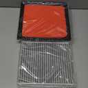 Cabin Engine Air Filter Kit for Highlander (2020-2025) NOT HYBRID, Grand Highlander (NOT HYBRID), Replaces 17801-25020, 87139-58010