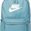 Nike Unisex Adult Classics Heritage Backpack (25L) | Mens and Womens (Medium, Smokey Blue/Smokey Blue/Summit White)