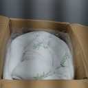 Ultra Soft Queen Size Mattress Topper - Viscose Made from Bamboo Pillow Top Mattress Pad for Back Pain Relief - Naturally Cooling for Hot Sleepers, Green