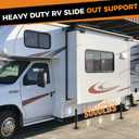 BYERN AUTO RV Slide Out Support Jacks-Adjustable from 19" to 47", Set of 2 Heavy-Duty Camper Slide Out Stabilizer Jacks, Supporting Up to 5,000 lbs Capacity, Ideal for RV, Camper and Travel Trailer