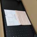 Workbench with Pegboard, Adjustable Heavy Duty Work Table with Wheels, Heavy Duty Workstation, Metal Tool Work Bench for Garage Warehouse Workshop, 48" H x 18" D x 34" W, Black