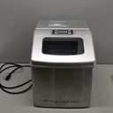 FRIGIDAIRE EFIC452-SS 40 Lbs Extra Large Clear Maker, Stainless Steel, Makes Square Ice