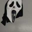 Adult Scream Mask | Classic Ghost Face Slasher, Horror Movie Killer Costume Accessory