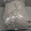 WDCOZY Ivory Quilts Queen Size Bedding Sets with 2 Pillow Shams, Lightweight Soft Bedspread Coverlet, Quilted Blanket Thin Comforter Bed Cover for All Season, 3 Pieces, 90x90 inches (Ivory ( Warm Yellow Tint))