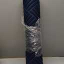 Smiry Front Door Mat Outside Entrance, Heavy Duty Outdoor Indoor Natural Rubber Doormat, Non Slip, Trap Dirt and Moisture, Easy Clean, Low Profile Patio Porch Entryway Mat, 47x32, Navy Blue