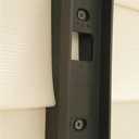 Vinyl Siding Mounting Bracket Compatible with eufy Video Doorbell E340, 4 Inch Standard Vinyl Siding, Black PETG Plastic, 3D Printed, UV Resistant, Hardware Included