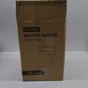 ELPHECO Bathroom Trash Can with Lid 3.5 Gallon Motion Sensor Slim Garbage Can Bathroom Decor Waterproof Smart Small Trash Bin for Kitchen, Office, Bedroom, Living Room, Toilet (White)