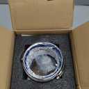 Magnetic Dryer Vent Connector, DV180 Airtight Seal Dryer Vent Kit, Quick Connection, Strong Magnet, Self-Alignment Design, Magnetic Dryer Vent Connector Kit Including A 2.6ft 4" Duct and Two Clamps