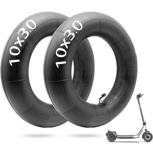 (2-Pack) 10x3.0 Inner Tube Electric Scooter 10 Inch Tire 255x80 80/90/65-6.5 Electric Scooter Tires