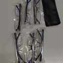 Gaoye 6 pack 3.0 Executive Style Reading Glasses Men - Durable Readers with Blue Light Filtering- Comfortable Fit with TR90 Frames (Black)