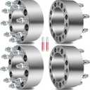 ECCPP 4PCS 8 Lug 3" Wheel Spacers 8x6.5 to 8x6.5 126.15mm 14x1.5 Fits for 1999-2009 for Chevrolet Silverado 2500| 2001-2010 for Chevrolet Silverado 2500 HD| 2001-2007 for Chevrolet Silverado 3500
