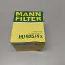 Mann Filter HU 925/4 x Cartridge Oil Filter Replacement with Oil Drain Plug Gasket Compatible With BMW 320i (2001-2005), 323Ci (2000), 323i (1997-2001), 323is (1998-1999), 325Ci (2001-2006)