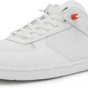 Pulltop Barefoot Wide Toe Box Shoes for Men - Minimalist Barefoot Dress Shoes Sneakers Zero Drop Slip on Walking Non Slip Shoes for Men White MESH Size 14 Wide