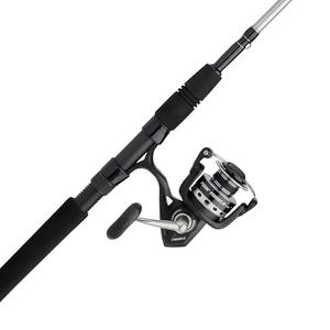 PENN 7’ Pursuit IV 2-Piece Fishing Rod and Reel (Size 4000) Inshore Spinning Combos, 7’, 1 Graphite Composite Fishing Rod with 5 Reel, Durable and Lightweight, Black/Silver