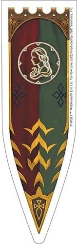 LOTR: The War of the Rohirrim Shield Maiden Banner Sticker