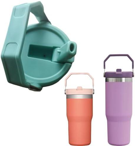 Replacement 30oz Tumbler Straw Lid - Fit For Stanley OLD VERSION 20oz,30oz Iceflow Flip Tumbler (Eu, 20oz and 30oz) 2 Pcs