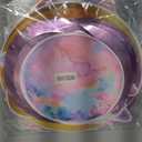 Pre-strung Space Party Decorations for Girls, Pink Space Themed Party, Pastel Outer Space Party Decorations, with 2 Banners, Solar System Planet Swirl Streamers, Hanging Dazzling Star Garlands for Kids, Girls