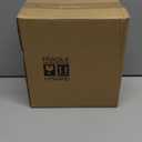 HEGBYIHE 28oz Glass Coffee Cups with Lids and Straw,2 Pack Glass Tumbler with Handle for Cold & Hot Drinks Wide Mouth Travel Mug for Smoothies,Beer,Tea,Juice and Iced Coffee Cups with Lids and Straw