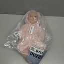 WOOROY Realistic Reborn Baby Doll - 20 Inch Lifelike Reborn Baby Girl with Open Eyes in Pink Plush Outfit, Handmade Collectible Gift with Accessories for Kids 3+