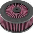 Motorcycle Air Filter Cleaner Inner Element For Harley Sportster XL 1991-2017 Dyna Softail Fat Boy Touring,Red