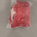 Malier Dog Winter Coat, Windproof Dog Cold Weather Coats with Real Pocket, Winter Extra Warm Pet Coat Fleece Jacket Reflective Clothes for Small Medium Large Dogs and Puppy (Red, X-Large)