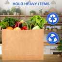 Maitys 30 Pcs 20x16x5 Inch Extra Large Paper Gift Bags with Handles Bulk Kraft Bags for Business, Merchandise, Gifts, Shopping, Retail Stores, Birthday Party Brown Color for Multiple Uses