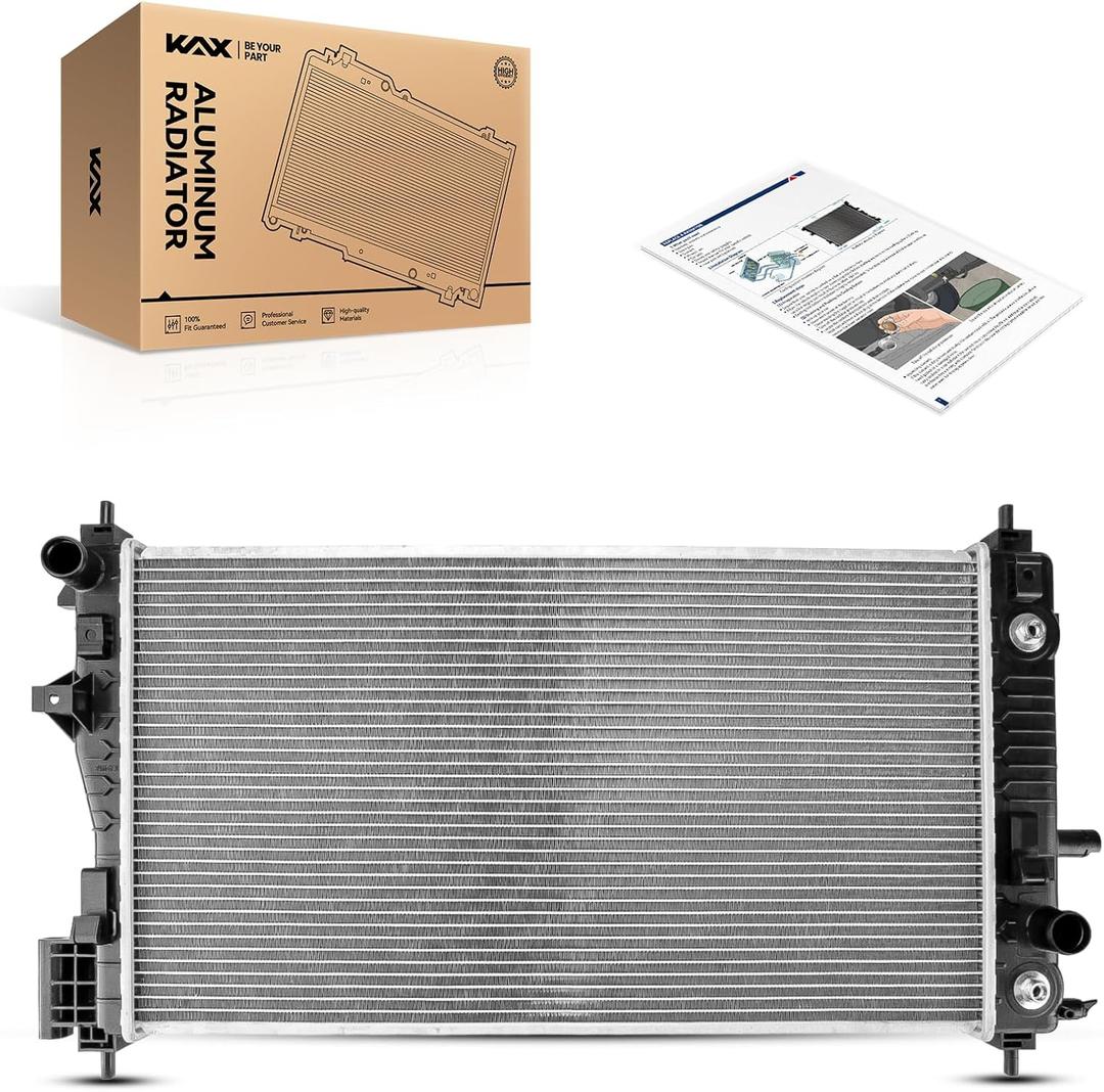 KAX 13332 Car Engine Radiator, Compatible with 2015 Malibu, 2014 Malibu 2.5L, 2014-2019 Impala 2.5L, 2016 Malibu Limited, 2014-2017 Regal 2.0T, 2013-2014 Malibu 2.0T