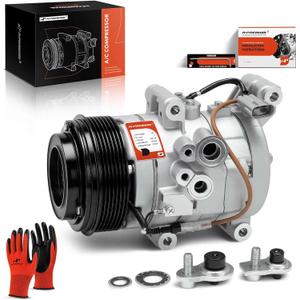 A-Premium Air Conditioner AC Compressor with Clutch Compatible with Toyota Tacoma 2.7L 3.5L 2016-2023