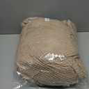 Bedsure Cooling Duvet Cover King Size, Cotton & Rayon Derived from Bamboo Blend Duvet Cover Set for Hot Sleepers, Ultra-Soft, Breathable & Lightweight Home Bedding for All Seasons (Khaki,104"x90")