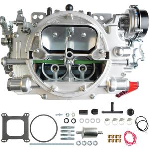 1411 Carburetor 750 Cfm 4 Barrel Square Bore Air Valve Secondary Electric Choke Replacement For Edelbrock Performer Series