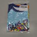 Boys Rash Guard Shirt Short Sleeve UPF 50+ UV Sun Protection T Shirt for Kids 4-13Y (Blue)