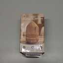 Essential Oil Diffuser, 100ml Aromatherapy Diffuser, Mini Ultrasonic Diffuser for Essential Oil, Home, Office, Cool Mist Humidifier with 7 Led Light, Auto Shut-Off, White