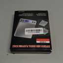 Food Scale Digital Weight Grams and Ounces, 0.001oz/0.01g 500g Kitchen Scale for Food with Backlight LCD Display, Tare, 9 Units, Auto Off, 2 Trays, Batteries Included - Stainless Steel