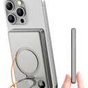 Kuulaa MagSafe Power Bank 10000mAh,Magnetic Wireless Battery Pack PD 20W USB C Fast Charging with Kickstand and LED Display for iPhone 17/16/15/14/13/12